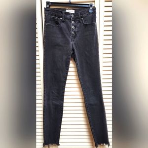 Madewell high rise skinny jeans